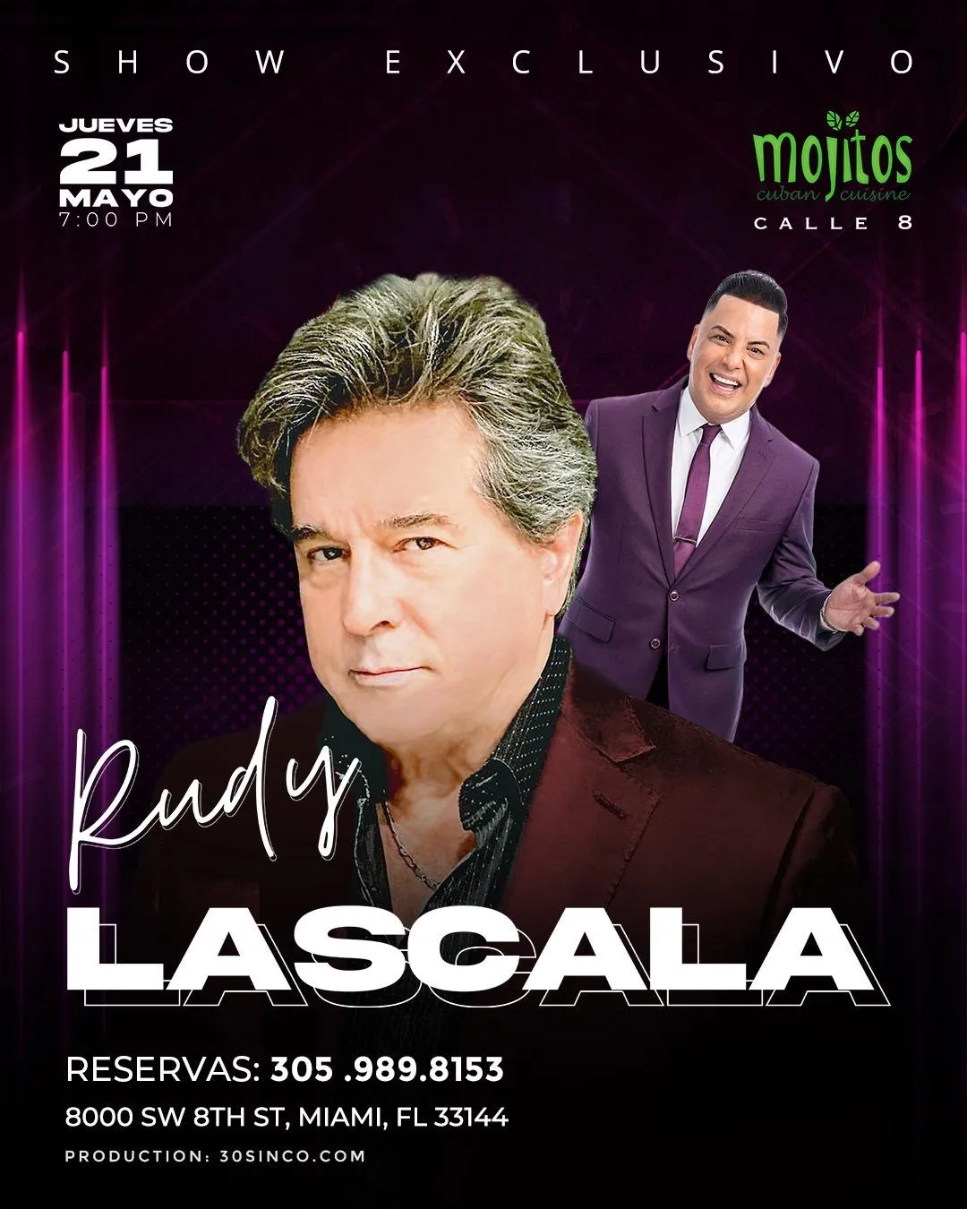 Show pasado en Mojitos Calle 8