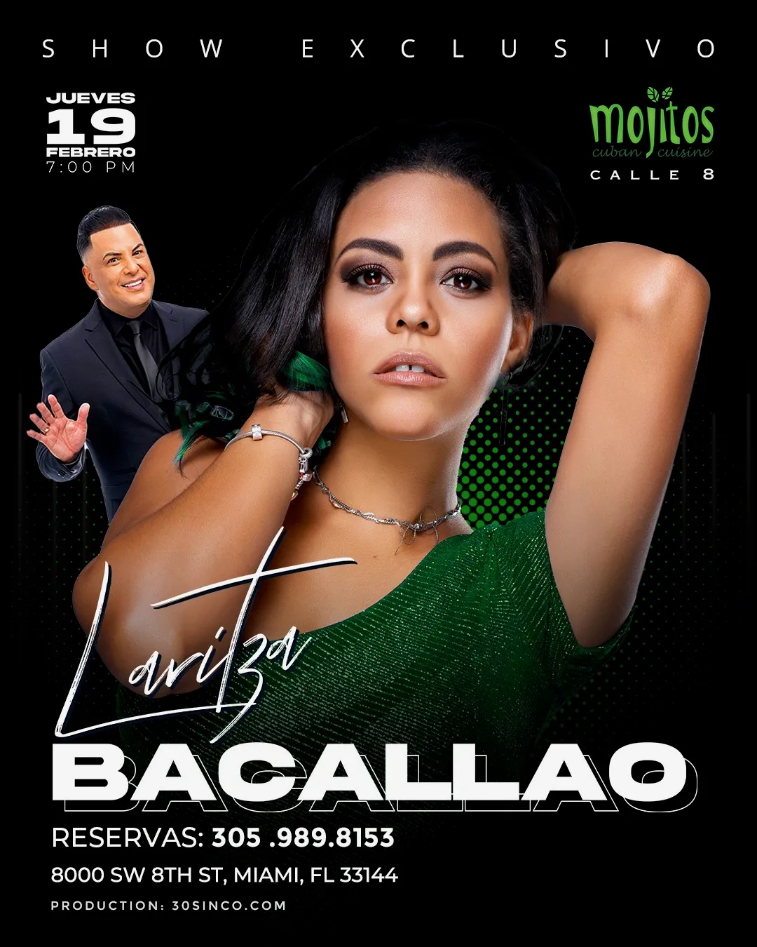 Show pasado en Mojitos Calle 8